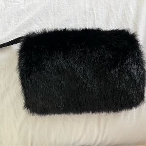 Donna Sayers Fabulous Furs black muff